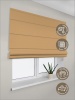 Римская штора на верёвочном механизме, Blackout, цвет солнечный
