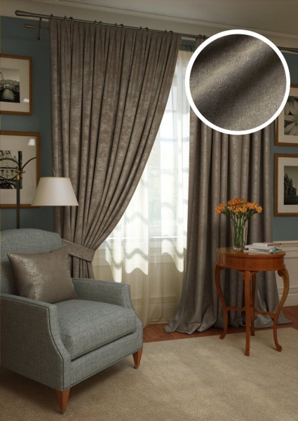 Комплект Плейн Люкс Plain Lux-SH 2 шт 220х280/500х280 коричневый