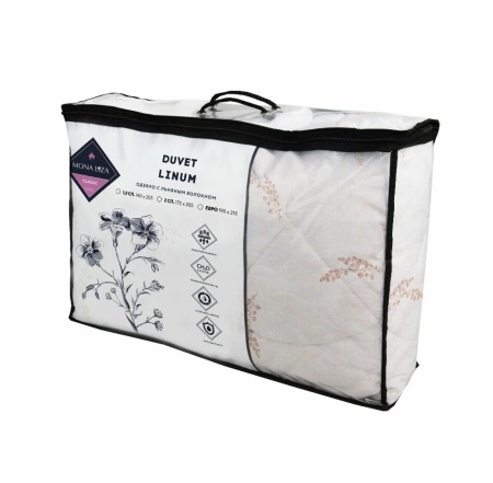 Одеяло Mona Liza 140х205 с льняным волокном