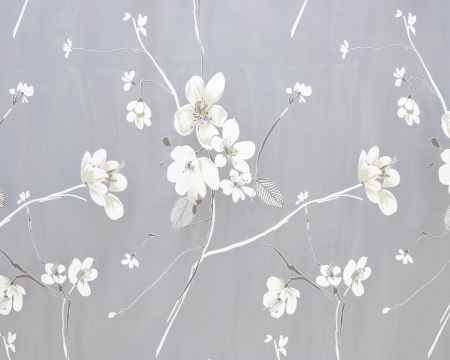 Тюль на тесьме "Сакура Sakura - XL" 600х265