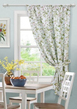 Штора на тесьме "Гант Gant" 136х175 мультиколор