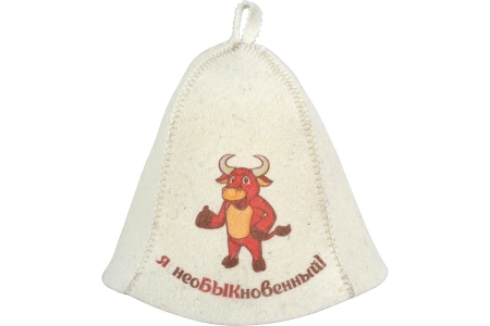 Шапка "Я необыкновенный" "Нot Pot", войлок