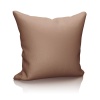 Подушка декоративная на молнии 40х40 см Блэкаут цвет мокко