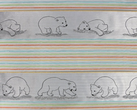 Штора на тесьме "Аляска Alaska" 140х275 голубой