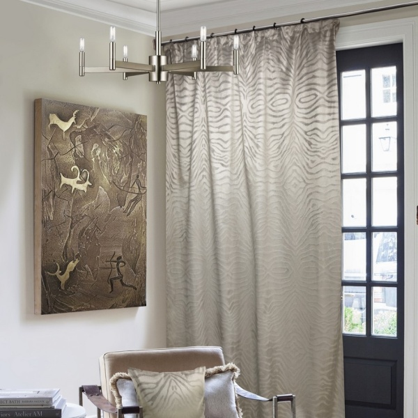 Штора на тесьме 136х270 см Dora с подхватом