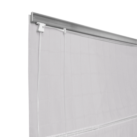 Римские шторы AMMI на веревочном механизме цвет белый Римские шторы AMMI на веревочном механизме цвет белый
