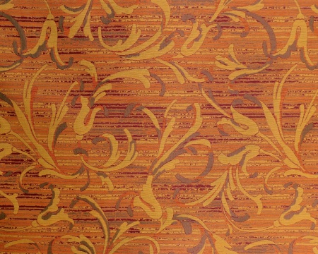 Штора на тесьме 136х270 см Arlanda с подхватом цвет оранжевый