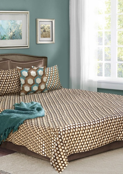 Покрывало Kauffort Orlando - XL 260х260 с принтом