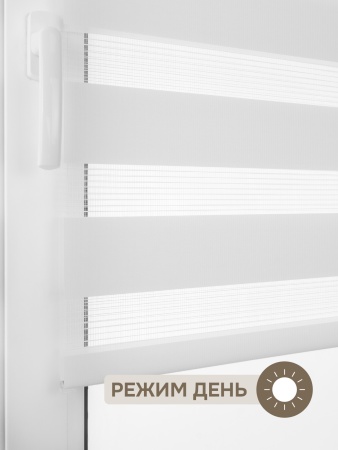 Миниролло "День-Ночь", белый