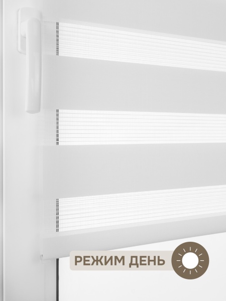 Миниролло "День-Ночь", белый