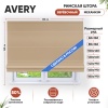 Римская штора Avery, веревочный механизм