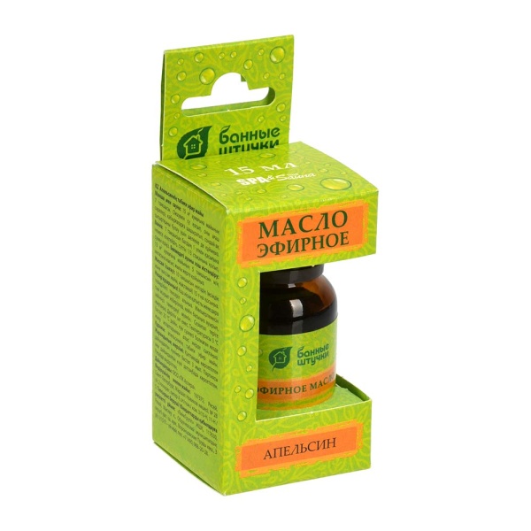 Эфирное масло "Апельсин" 15 мл "Банные штучки"