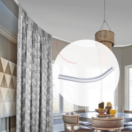 Закругление внутреннее 90 гр. для алюминиевого однорядного профиля Katal 5, 1 компл.