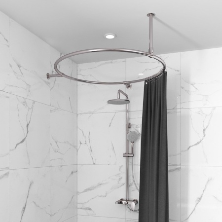 Карниз для ванны Круглый d100 Усиленный 25 мм