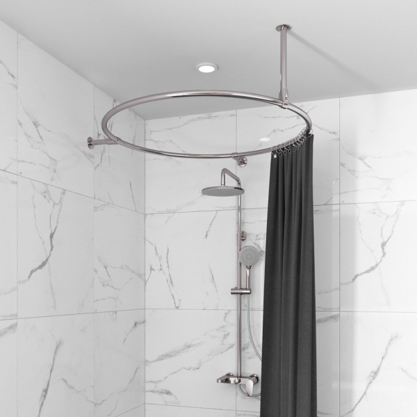 Карниз для ванны Круглый d100 Усиленный 25 мм