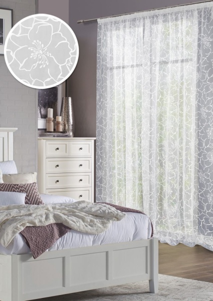 Тюль на тесьме 600х275 см Lililya - XL