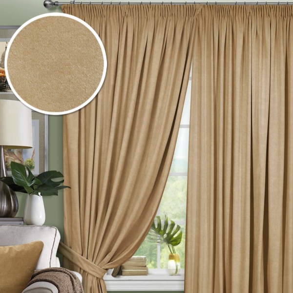 Комплект штор на тесьме "Pudra" 200х270 беж