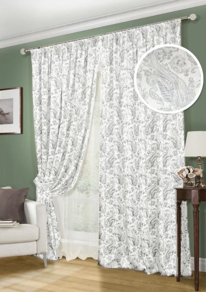 Комплект штор "Пейсли Paisley-S" 400х280