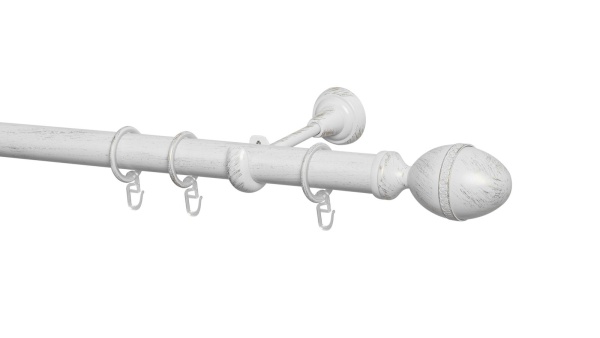 Карниз однорядный, наконечник  Фаберже, Д28