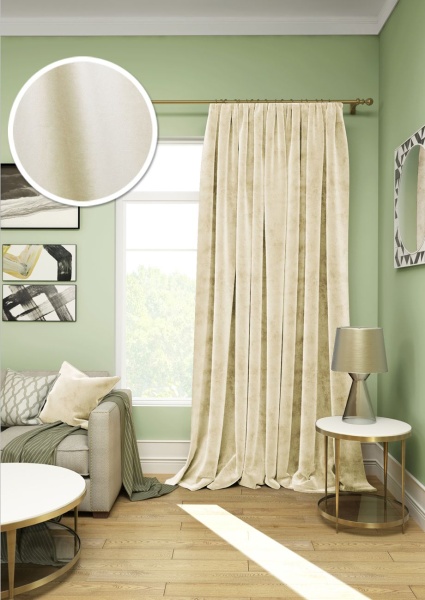 Штора на тесьме "Солемаре Solemare" 22х270