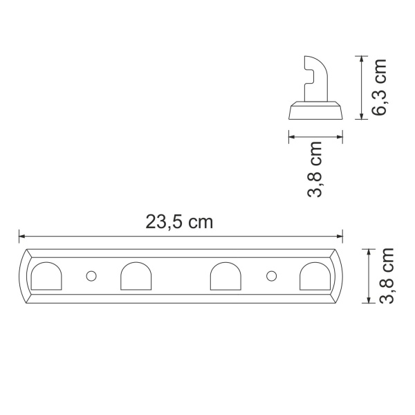 Кронштейн настенный Kammel K-8374