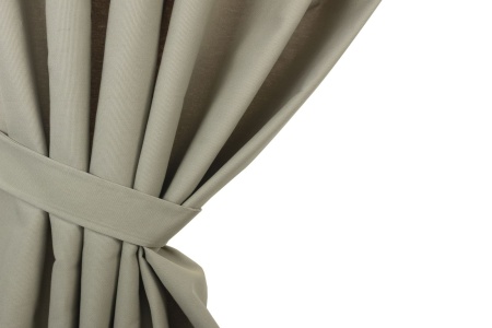 Штора на тесьме 160х270 см Sahara с подхватом цвет светло-бежевый