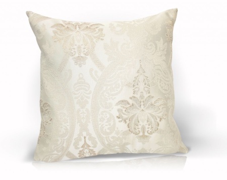 Подушка декоративная на молнии 40х40 см Bergamo цвет светло-бежевый