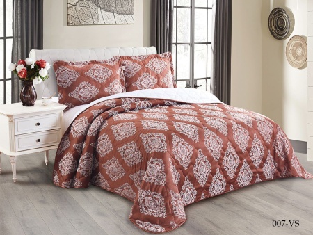 Покрывало Cleo VERSAILLES цвет коричневый