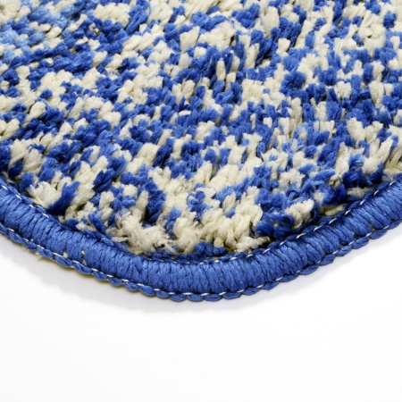 Коврик WasserKRAFT для ванной 60х90 см Lopau цвет синий