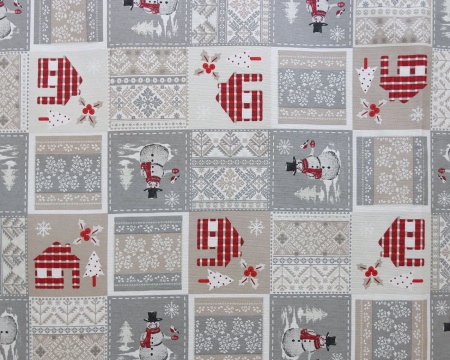 Штора на тесьме "Санта Santa" 136х175