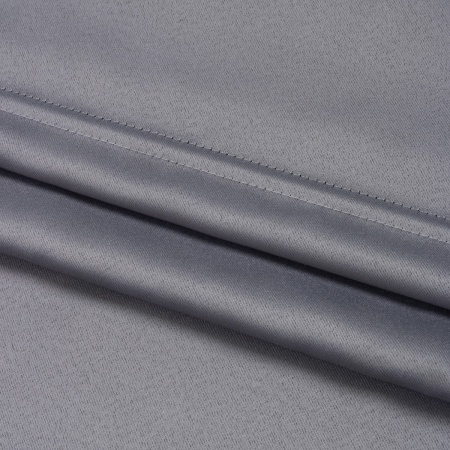 Римская штора с бахромой, Фортуна Blackout на ВМ, цвет серый