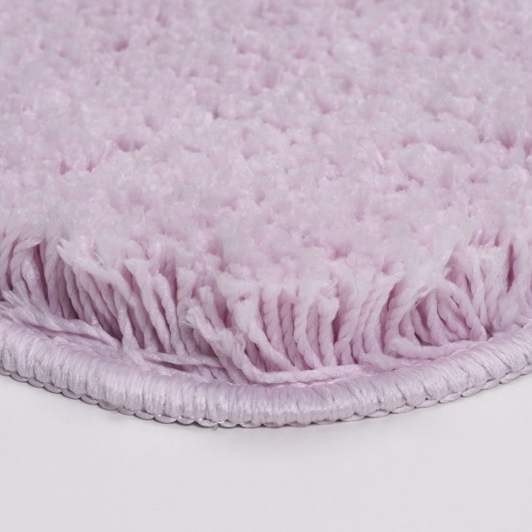 Коврик ВассерКРАФТ WasserKRAFT для ванной 55х57 см Кеммель Лайт Лила Kammel Light Lilac