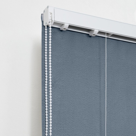 Римская штора, Флавия Blackout на цепочном механизме, цвет темно-серый