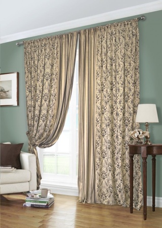 Комплект штор "Инка Inka-S" 400х270 коричневый