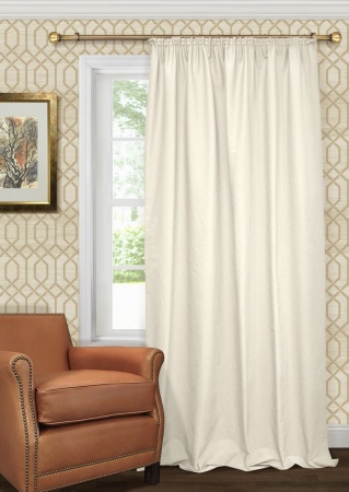 Портьера для спальни Хоста Hosta 140x280 белый