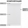 Рулонные шторы блэкаут LUX Бланка 200х170 см