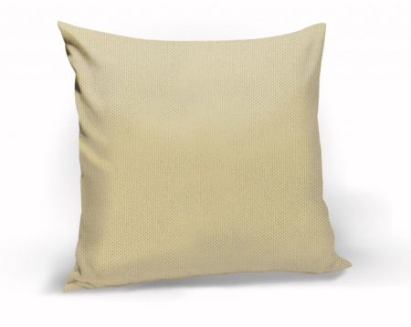 Подушка декоративная на молнии 40х40 см Hosta цвет кремовый