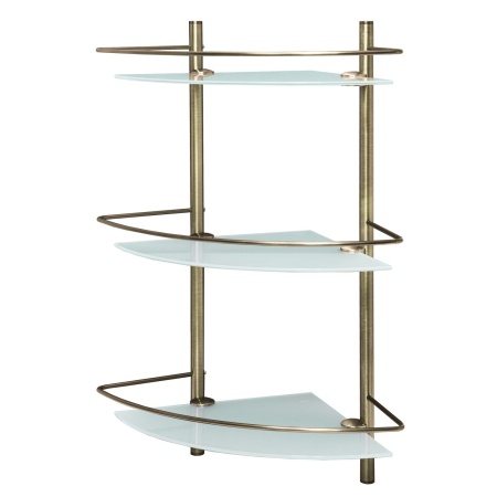 Полка стеклянная тройная K-3533