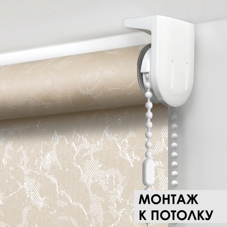 Рулонная штора Шале, крем