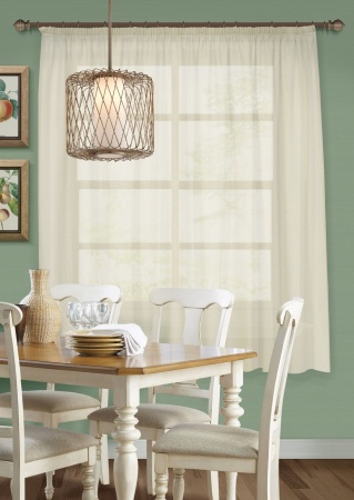 Basicos-M, штора для кухни 285х175 бежевый