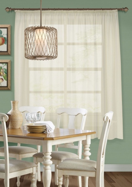 Basicos-M, штора для кухни 285х175 бежевый