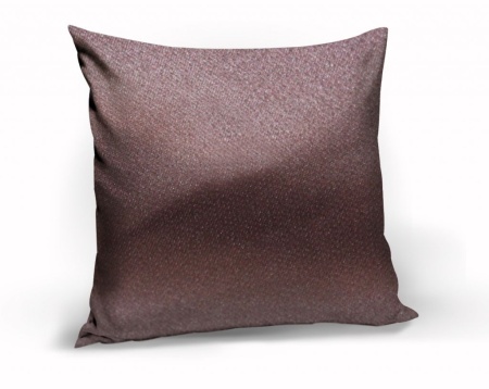 Подушка декоративная на молнии 40х40 см Lindor цвет теплый коричневый