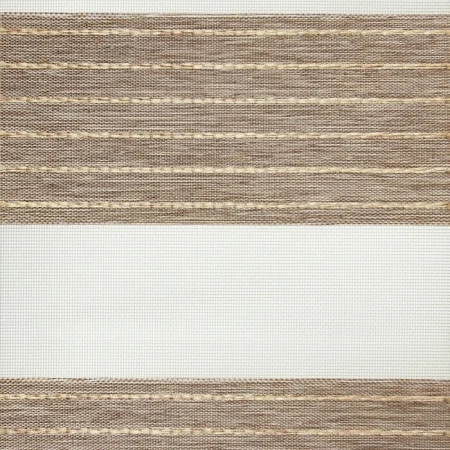 Рулонные шторы день ночь УЮТ Манчестер цвет льняной