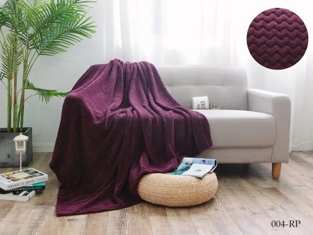 Плед Cleo ROYAL PLUSH велсофт цвет фиолетовый