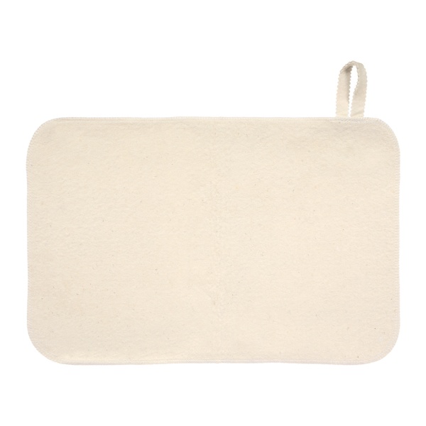 Коврик для сауны 49,5х33 см "Банные штучки", войлок, 100% шерсть