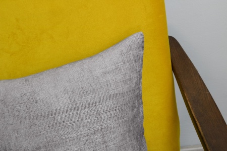 Подушка декоративная на молнии 40х40 см Велюр цвет морон Подушка декоративная на молнии 40х40 см Велюр цвет морон