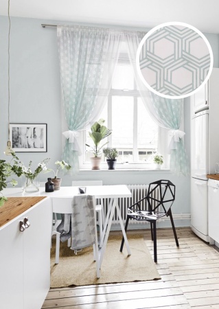 Комплект тюля на тесьме "Sorento" 354х175