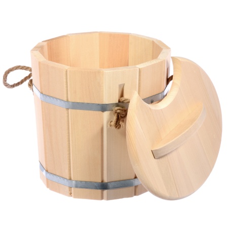 Запарник 9 л, с крышкой, липа "Hot Pot"