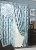 Комплект штор на тесьме "Salute" 2 шторы 200х270, тюль 450х270 голубой