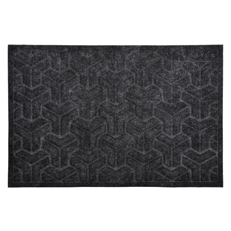 Коврик Vortex придверный рельефный 40х60 цвет серый